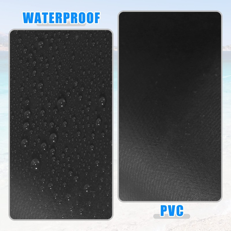 X AUTOHAUX 3pcs PVC Kayak Repair Patches for Inflatable Boats