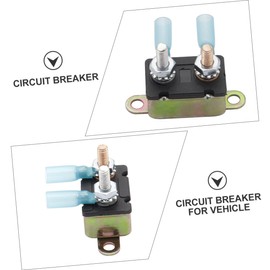 Gatuida 1 Set Reset Circuit Breaker Marine Circuit Breaker Circuit Breaker for Car Vehicle Circuit Breaker Car Circuit Breaker Circuit Breaker for Electrical Rubber 20a Switch Engine