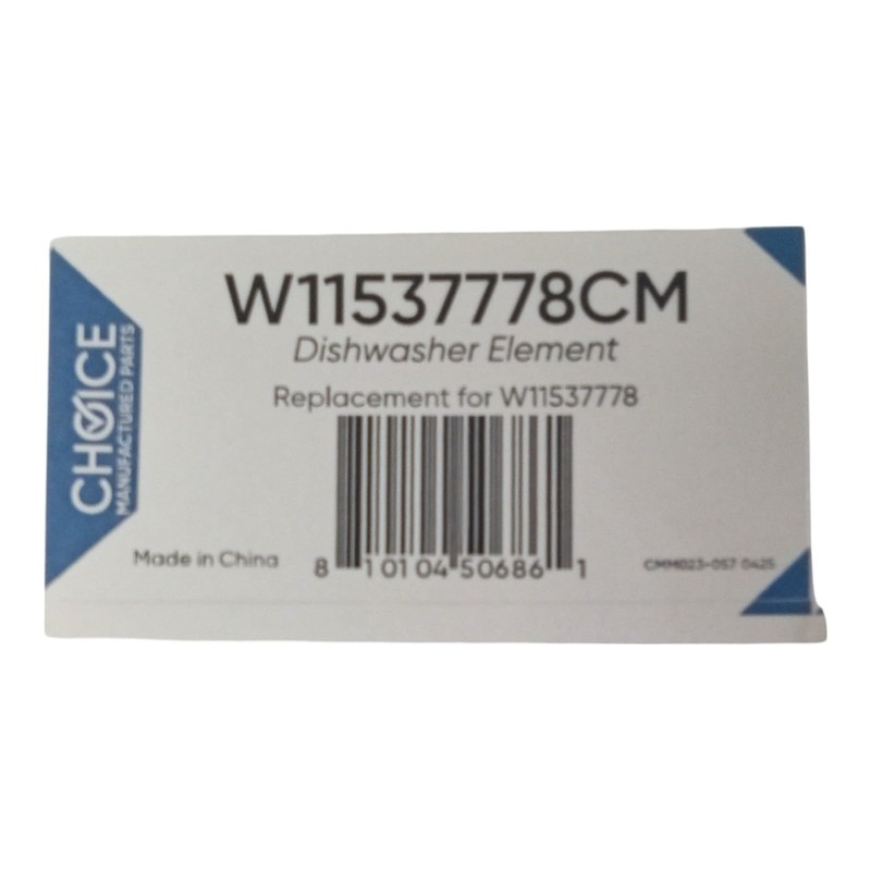 Choice W11537778 Dishwasher Heating Element for Whirlpool