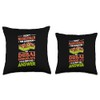 Dubai Chocolate Throw Pillow