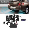 Auto LED Parking Sensor Backup Radar System Buzzing Alarm Weatherproof