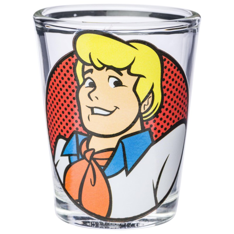 Silver Buffalo Scooby Doo 6pc 1.5oz Mini Glass Set 6x1