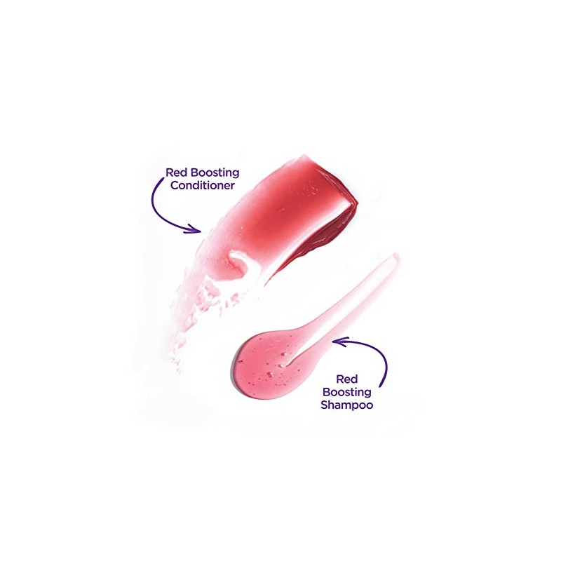 John Frieda Radiant Red Red Boosting, Champú, Rojo Radiante, 8.3