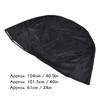 Firewood Rack Cover Dustproof Waterproof Sun Protection Round Outdoor Log