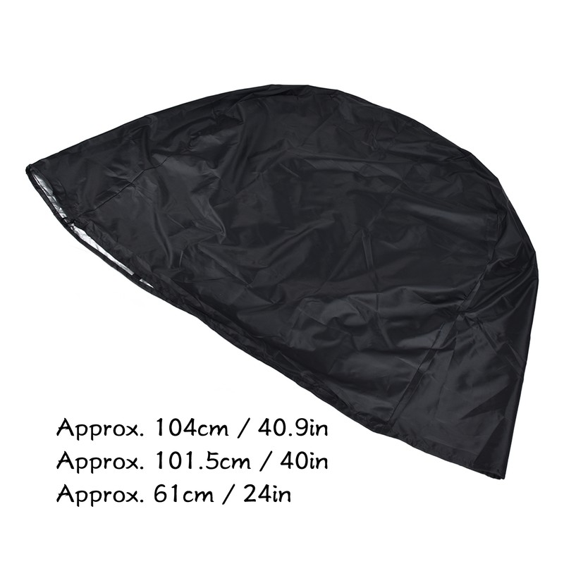 Firewood Rack Cover Dustproof Waterproof Sun Protection Round Outdoor Log