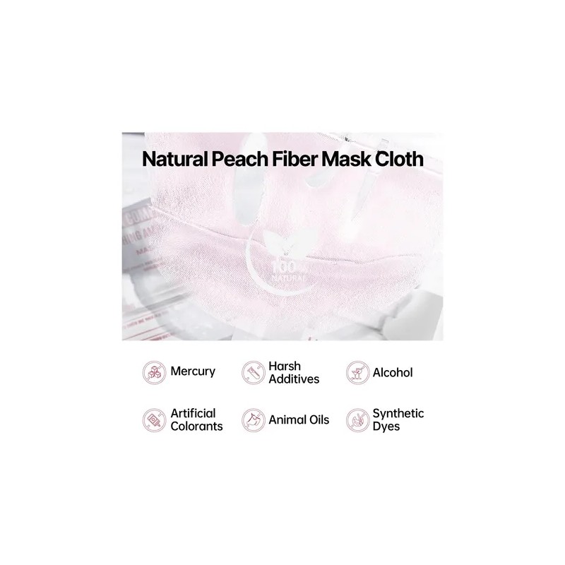 Salmon Dna Pdrn - Máscara Facial De Colágeno Profundo Rosa,