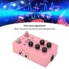 Stereo Delay Effect Electric Guitar Single Effector Support Storage with