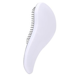 ヘアブラシ 絡まない くし 魔法の うるサラヘアブラシ 櫛 ミニサイズ 白