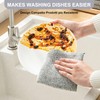 Yallmie Dishcloth Drying Rack Sink with 2 Rags, Dish Rag