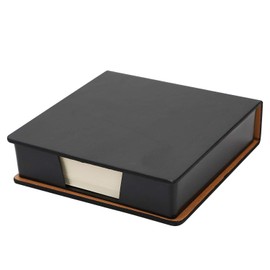 360 Sheets Leather Sticky Notes Holder Notes Cube Block Notes Dispenser Box Portable Note Pad Memo Message Pad Writing Paper 2Pack for School Business Office Home