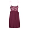 HUNKEMÖLLER Nora Lace Slip Dress, Windsor Wine [175247], XS