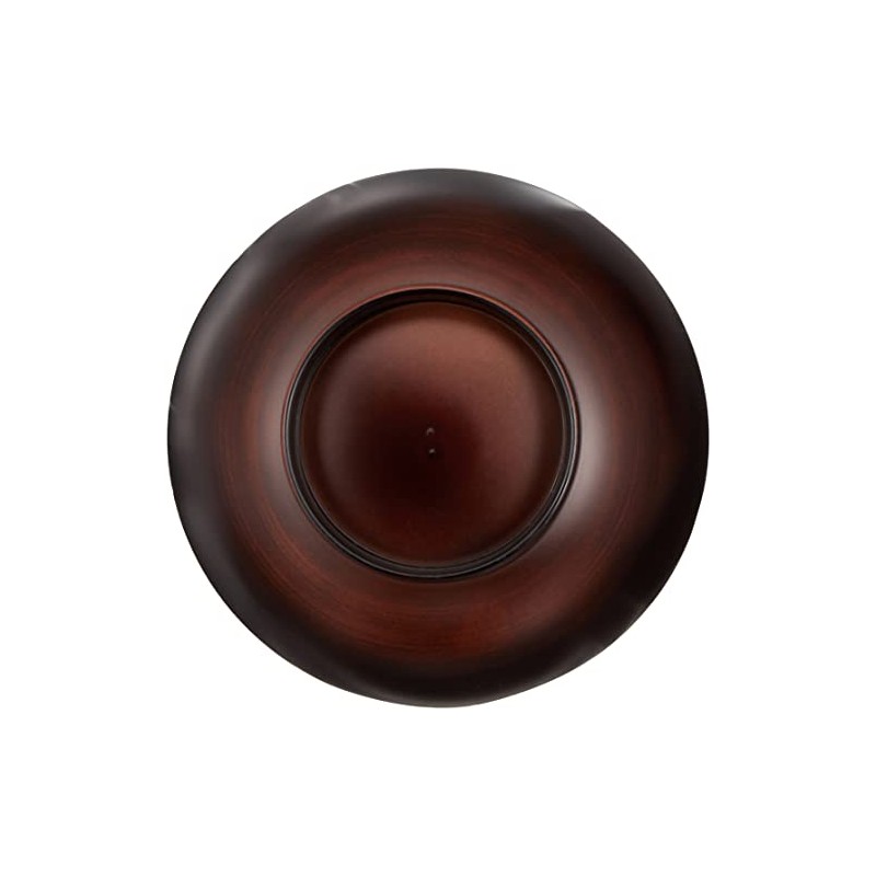 Mitani M16523-4 Yamanaka Lacquerware Soup Bowl, Brown, 4.9 inches (12.5