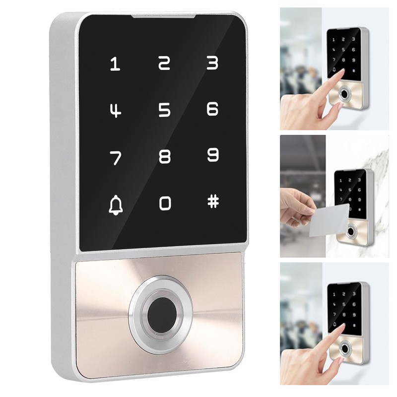 125KHz RFID Access Control Fingerprint Password ID Card Wiegand26 IP66
