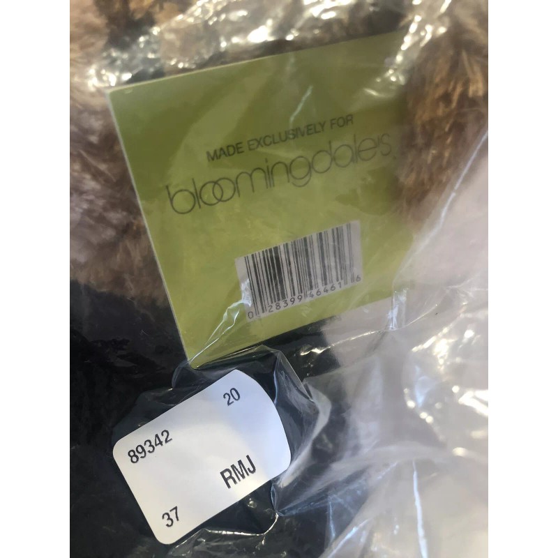 Gund Bloomingdales Little Brown Bear 14 " plush /2007 In