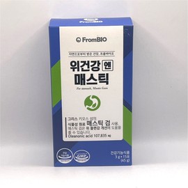 Stomach Health Enmastic From Biomastic Mastic Gum 15 packs / 위건강엔매스틱 프롬바이오매스틱 메스틱 검 15포