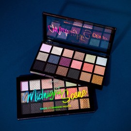 Barry M Baked Eyeshadow Palette, Midnight Scene, 18 matte and shimmer shades