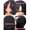 Curly V Part Wig Human Hair Upgrade U Part Wigs