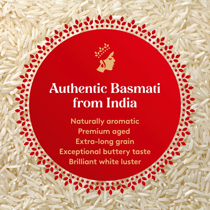 Royal Chef's Secret Basmati White Rice - Premium Extra Long