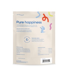 Downtown Barkery Freeze Dried Dog Treats - Single Ingredient, Low Calorie Dog Treats Rich in Vitamins and Minerals - All Natural Dog Treats - Freeze Dried Chicken Hearts for Dogs, 1 LB