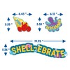 Eureka Seas The Day Let's Shell-ebrate Mini Birthday Bulletin Board