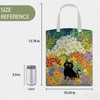 VYXVYX Car Garbage Can, Car Trash Bag Hanging, Country Style