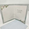 Lang One LANG Linen Gold Foil Christmas Card ANGEL OF