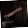 TEHAUX Replacement Handle for Camp Axe Durable Carbonized Acutissima Hatchet