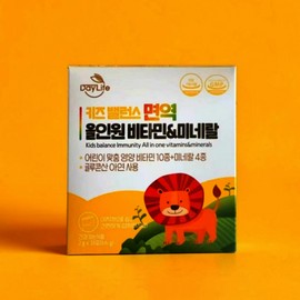 Daylife Kids Balance All-in-One Vitamin Mineral Supplement 33 Packets 1 Box 539731 / 데이라이프 키즈 밸런스 올인원 비타민 미네랄 영양제 33포 1박스 539731