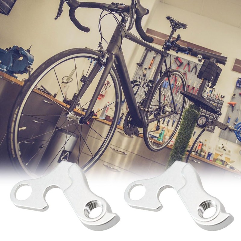 2PCS Bicycle Tail Hook Derailleur Hanger Bike Rear Derailleur Hanger