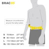 Bracoo BP61 Back Support for Men and Women, Breathable Lumbar