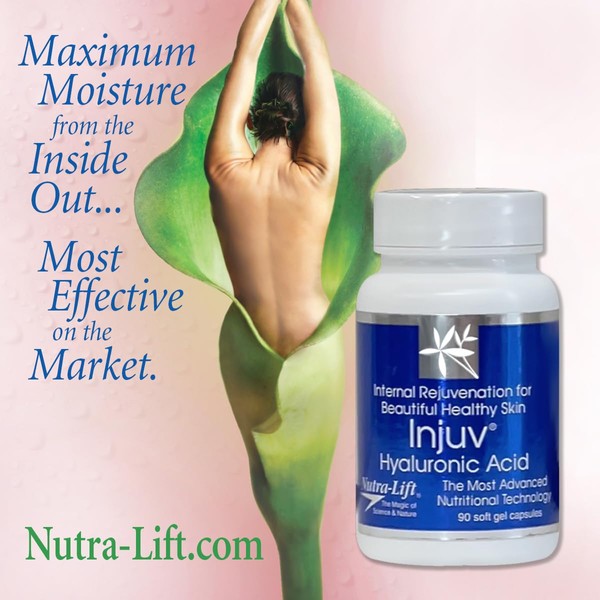 Nutra-Lift Injuv Internal Rejuvenation for Beautiful Healthy Skin (90 Gel caps)