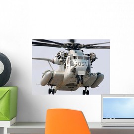 Wallmonkeys Us Marine Corps Ch-53e Wall Mural Peel and Stick Graphic (18 in W x 13 in H) WM80579