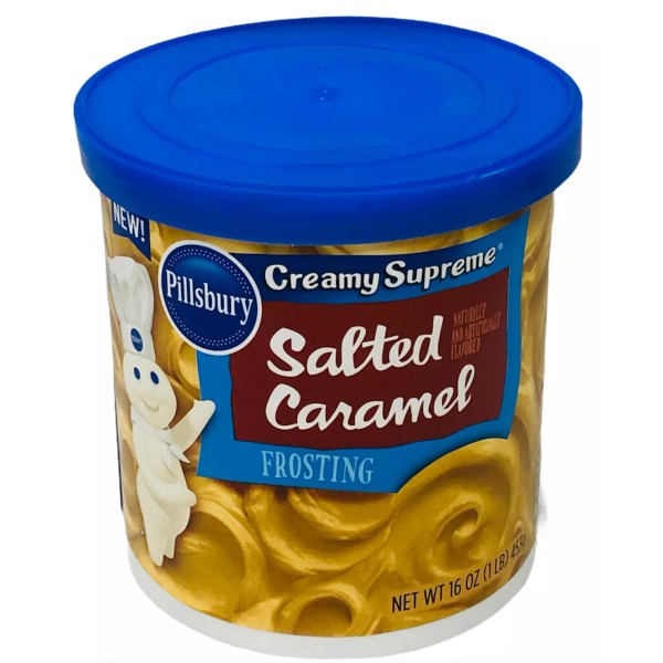Pillsbury Creamy Supreme Salted Caramel Frosting 16 oz
