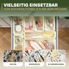 Viwares Minimax Organizer Set – 7-teiliges Schubladen Ordnungssystem aus Kunststoff