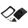 Curved Laydown License Plate Mount with Frame Harley License Plate