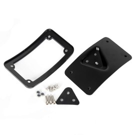 Curved Laydown License Plate Mount with Frame Harley License Plate Mount Number 3148