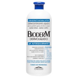 Bioderm Dermoliquido - Sanfte Cleanser für Empfindliche Haut und Intimpflege - Für Säuglings-, Erwachsenen- und Altenpflege - ph-balanciertes Duschgel - Parabene und Tierversuchsfrei - 1000 ml