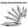 Aleric Center Drill Bits Set - High Speed Steel Center