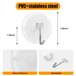 Beard Bib Apron Suction Cup,Replacement Suction Cups for Beard Bib Apron,Beard Trimming Catcher Suction Cup,Beard Hair Catcher Suction Cup