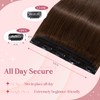 SEGOHAIR Clip In Hair Extensions for women One Piece 5