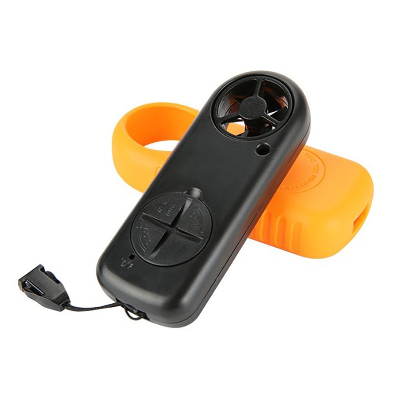 Wind Speed Meter Chill Tester Velocity Gauge Digital Anemometer for