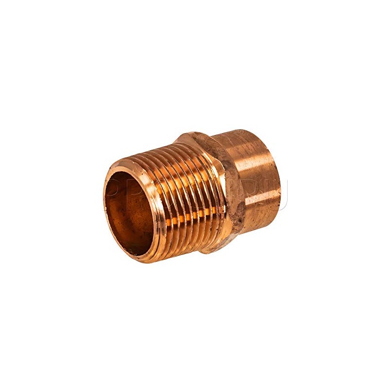 PROCURU 3-Inch Copper Male Adapter C x M (Sweat x