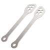 20‑30mm Adjustable Rear Lowering Link Kit 304 Stainless Steel Replacement