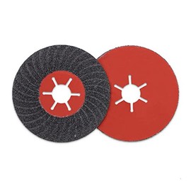 BHA Silicon Carbide Semi-Flexible Masonry and Coating Removal Sanding Disc, 4.5" x 7/8" - 5 Pack (80 Grit)