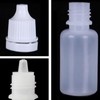 TOP-VIGOR 3 x Plastic Dropper Bottles Empty Squeezable Eye Liquid