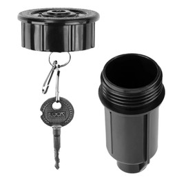 Black Realistic Yard Safe Sprinkler Head Key Holder For Hiding Your Valuables And Weather Resistant Corrosion-Resistant Kid Girl Boys Present Sprinkler Head Safes and Safe Accessories Diversion Safes