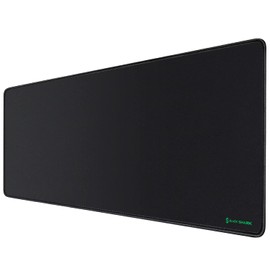 Black Shark Alfombrilla Ratón 800x300x4 mm, Alfombrilla Gaming Grande con Base de Goma Antideslizante, Alfombrilla para Ratón on Superficie de Textura Micro, Negro, Manta P2