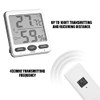 8-channel Wireless Weather Station 300ft Receiving Distance Weather Forecast Clock