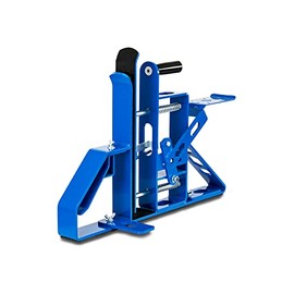 AUCO A002P Hands Free Solid Steel Door Clamp, Door & Timber Panel Vice Clamp with Foot-Operated Door Lifter for Carpenters