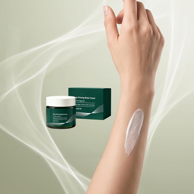 Deep Firming Body Cream, 3.53 Oz Peptide Ceramide Moisturizer Body